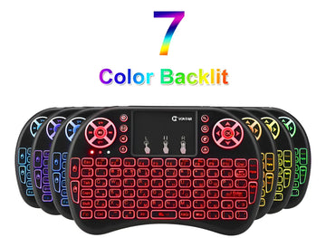 Mini teclado de control Wifi con panel táctil LED