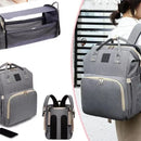 Mochila funcional impermeable gris claro
