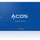 Disco sólido Acos Hd Ssd 256 GB 2.5 SATA, color blanco