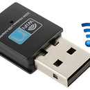 Adaptador De Wifi C/ Antena Interna Wireless Usb 2.0 300mbps