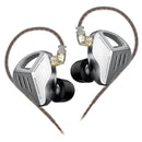 Audífonos In-ear Kz Zvx Color Plata Silver (Con Micrófono)