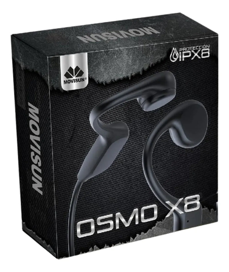 Audífonos De Conducción Ósea Movisun Osmo X8 Negro