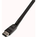 Adaptador Wifi 2.4hz Usb 2.0 Aufa W114 Con Antena | 300 Mbps