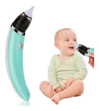Aspirador Nasal Bebes Sacamocos Extractor Portátil Eléctrico Azul