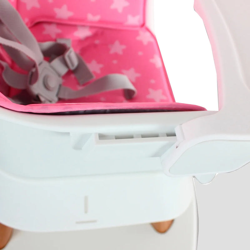 Silla Comedor Bebé Elite Dinner 5 En 1 Bebesit Color Rosa BABY ELITE BEBESIT
