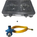 Estufa 2 Puestos A Gas Propano (incluye Conexión) Negro