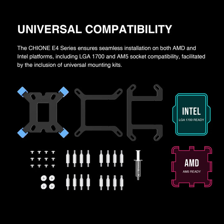 Gamdias Chione E4 Enfriador Líquido De Cpu Aio De 14.173 In