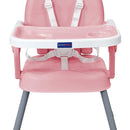 Silla Comedor Bebe 3en1 Happy Baby Azul Cp7000 Color Rosa