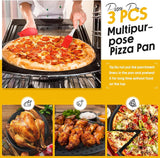 Molde Para Pizza Mimorou De 8 Piezas Con Agujeros De 9 Pulga