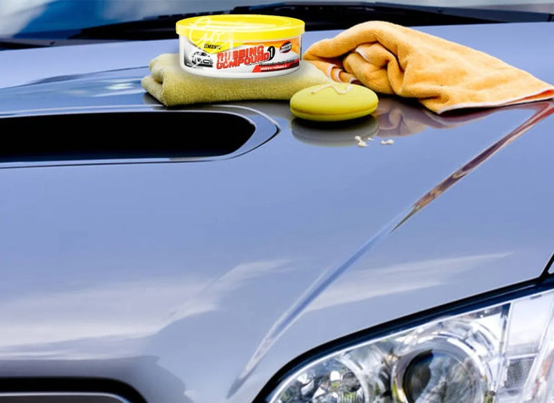 Cera Crema Pulidora Desmancha Rubbing Blanco Pintura Carro