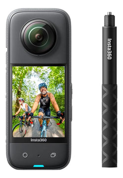 X3 Kit De Palo Selfie Cámara De Acción 360 Video Hdr Activo