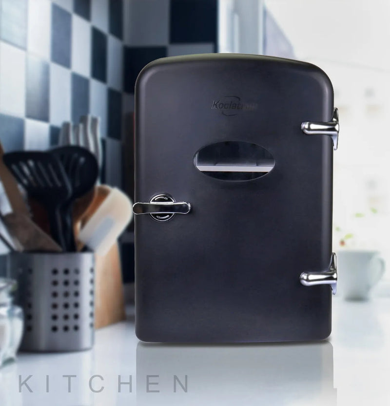 Mini Nevera Portátil Koolatron, Capacidad 4l, Color Negro