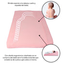 Cuna Antireflujo Toral Para Bebés Recién Nacidos, Colecho Color Rosa Claro