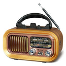 Radio Parlante Inalámbrico Fm Bt Recargable Solar Portatil Diseño 1