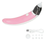 Aspirador Nasal Bebes, Saca Mocos, Extractor Eléctrico Rosa Blanco