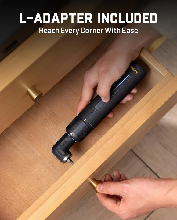 Destornillador Eléctrico 3.7 V 20 Puntas Magnéticas 7 Ajuste