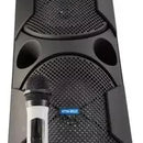 Parlante Radio Fm Recargable Torre Sonido Cabina Portátil Diseño