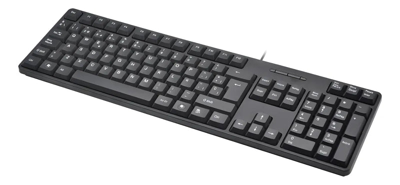 Teclado Antelope Conexión Usb Plug And Play, Tj-818 Negro