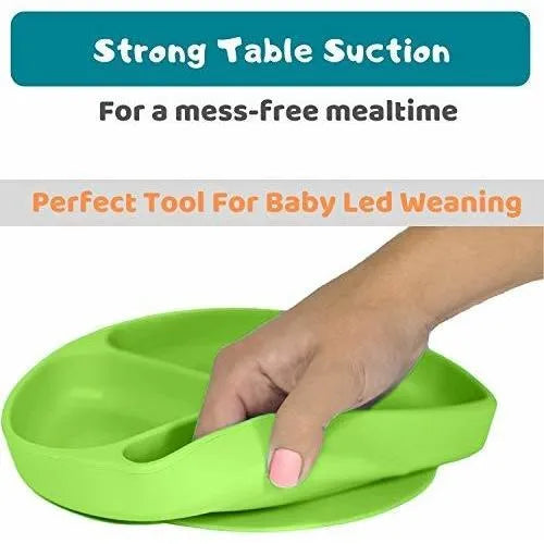 Silikong Placa De Succión De Silicona Para Niños Pequeños Se