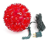 Esfera Navideña Led Azul 50 Luces, Exterior, 7.5 - Novedad