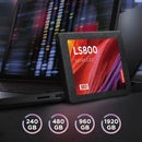 Disco Sólido Ssd Interno Lenovo Ls800 5sd1n53074 Solido 480gb Negro