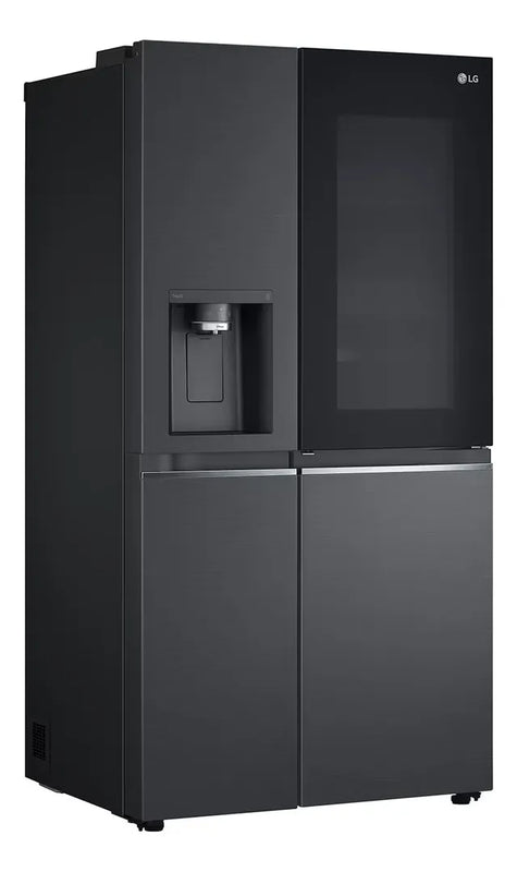 Nevecón Lg Side By Side Instaview Craft Ice Thinq 635 Lt Neg Negro