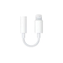 Adaptador Auriculares Para iPhone Lighting A 3.5mm Color Blanco