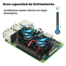 Kit De Disipadores Con Ventiladores Para Raspberry Pi 3 Pi 4