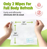 Yugi Toallitas Humedas Biodegradables, Toallitas Faciales Y