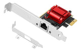 Adaptador De Red Pcie De 2,5 Gb Realtek Rtl8125b, 2500/10...