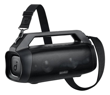 Parlante Soundcore Motion Boom Plus A3129011 A3129 portátil con bluetooth waterproof negra