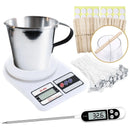 Kit Velas Gramera Termómetro Digital Jarra Cónica 750ml