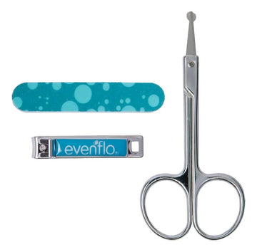 Set Manicure Para Bebe Evenflo 5266 Tijeras Cortauñas Lima