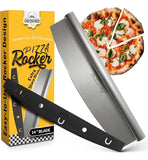 Cortador De Pizza De Chef A Cuadros, Cuchilla Afilada