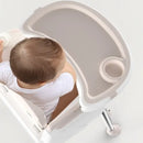 Silla Comedor Para Bebe Multifuncional 5 En 1 + Obseq Bz-506 Color Azul Ninos