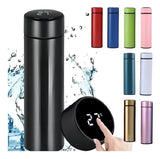 Botella térmica fría y caliente LED con temperatura digital táctil