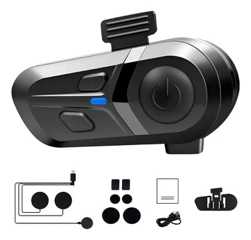 Auriculares Inalámbricos L1 Para Casco De Moto Bluetooth 5.3