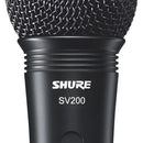 Micrófono Vocal Dinámico Shure Sv200 Color Negro