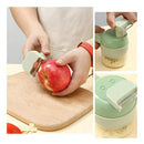 Cortador De Verduras Picatodo Multifuncional 4en1 Recargable