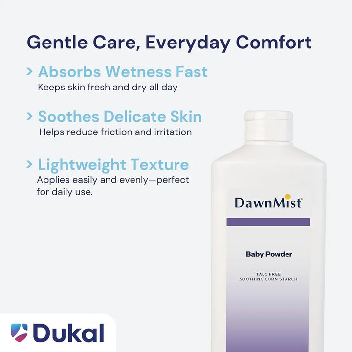 Polvo De Maíz Suave Y Libre De Talco Pack De 2