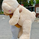 Oso De Peluche Gigante 1,85mts + Obsequios Perfumado Beige