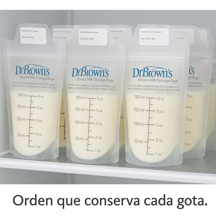 Bolsas Almacenamiento Leche Materna Dr Browns 100 Unidades