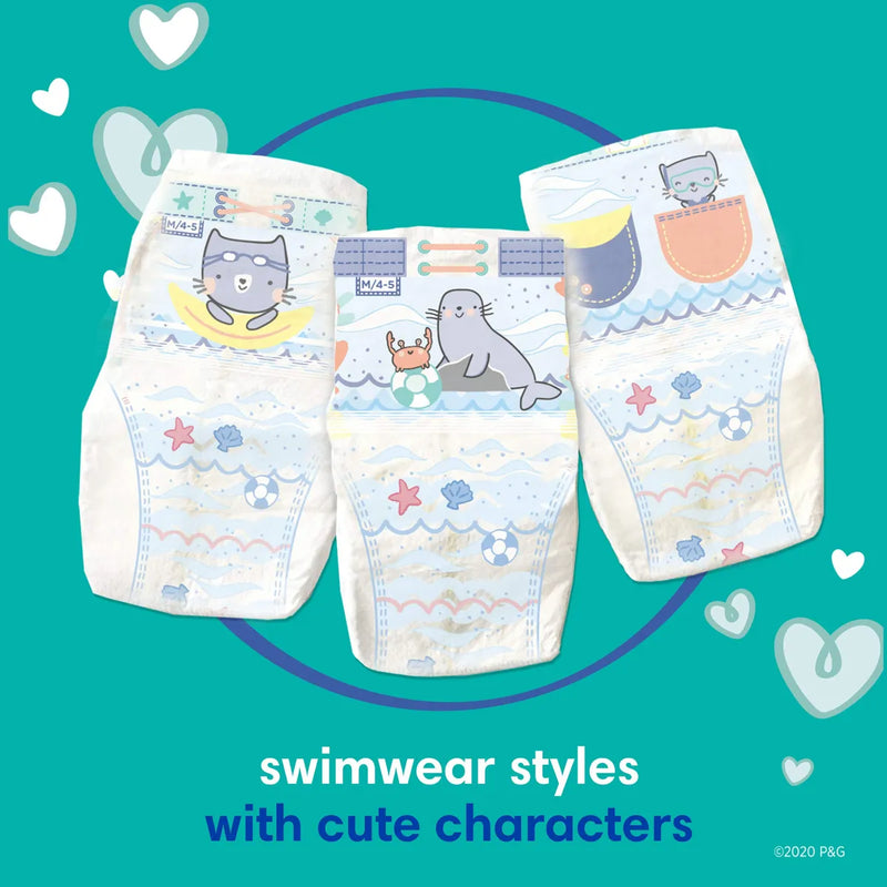 Pampers Splashers - Paales De Natacin, Talla S, 20 Unidades