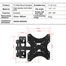 Soporte Pantalla Tv Pared Vesa 14 A 42 Pulgadas Brazo Articu Color Negro