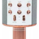 Microfono Karaoke Bluetooth -altavoz Ws 858 Color Rosa Chicle