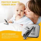 Bezox Cortaunas Seguro Para Bebes, Cortaunas Pequenas Para B