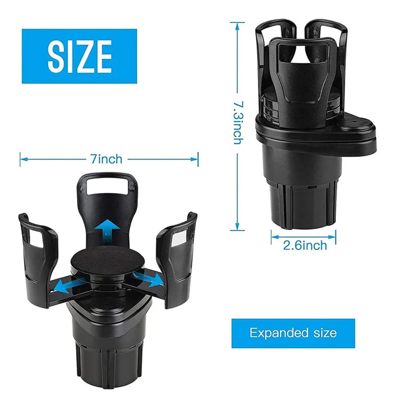 Soporte para Vasos, Expansor De Fibra para vehiculos