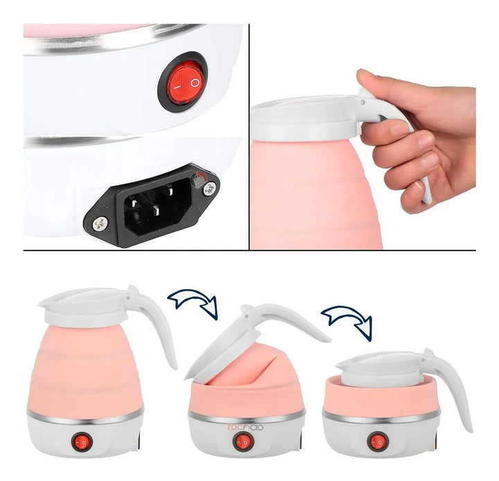 Calentador Eléctrico Plegable Portable Hervidor De Liquido