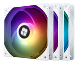 Combo Ventiladores Pc Chasis X3 120 Mm 360 Argb Fan Kit Tr Led Blanco