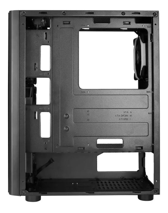 Chasis Caja Iceberg Turbo Z8 + 5 Ventiladores 120mm Incluido Color Negro